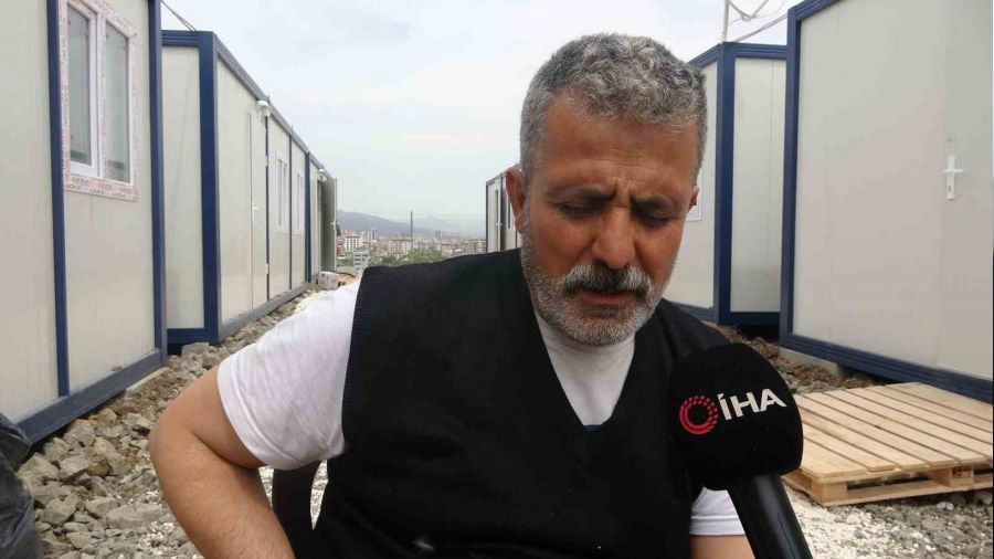 Depremden geriye acı hikayeler kaldı