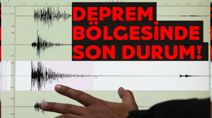 Depremin vurduu Kalecik'te son durum