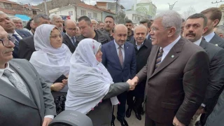 Dervi�o�lu, Mihalgazi Belediye Ba�kan�'n� ziyaret etti