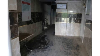 Diyarbakr'daki yangndan kurtulan ahs korku dolu anlar anlatt