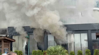 Düzce'de otelde yangın: 3 kişi dumandan etkilendi
