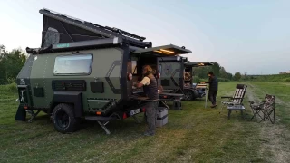 Edirne'ye karavan akn