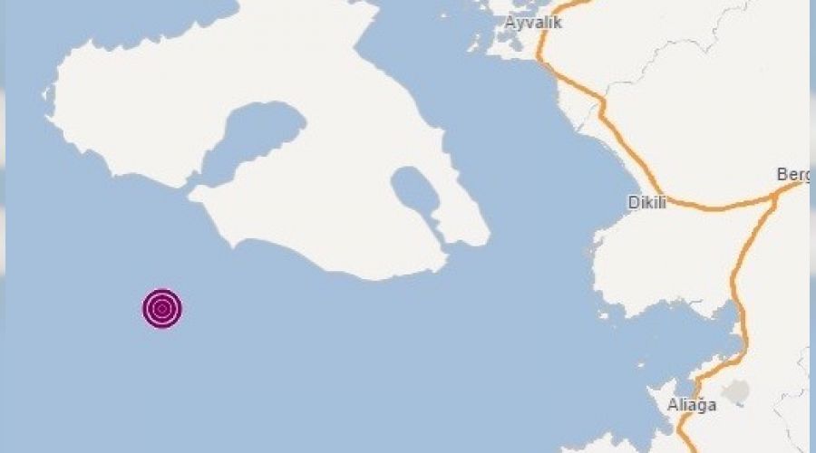 Ege Denizinde 4.3'lk deprem