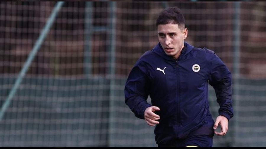 Emre Mor antrenmanda yer aldı