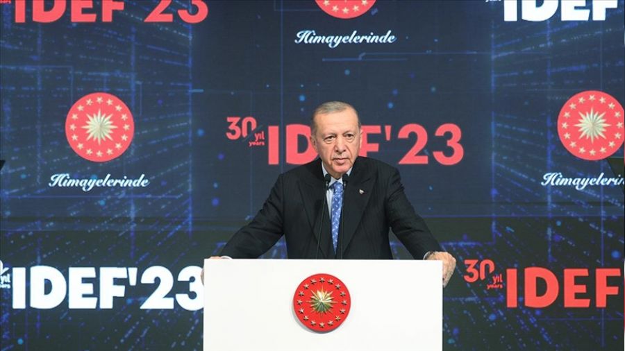 Erdoğan IDEF'23 Kapanış Töreni'nde konuştu