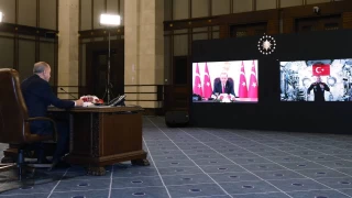 Erdoan, ilk Trk astronot Gezeravc ile grt: En uygun aday sendin