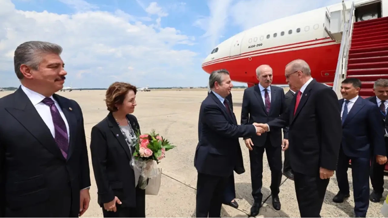 Erdoan, Trump'la  grmek iin Washington'a gitti