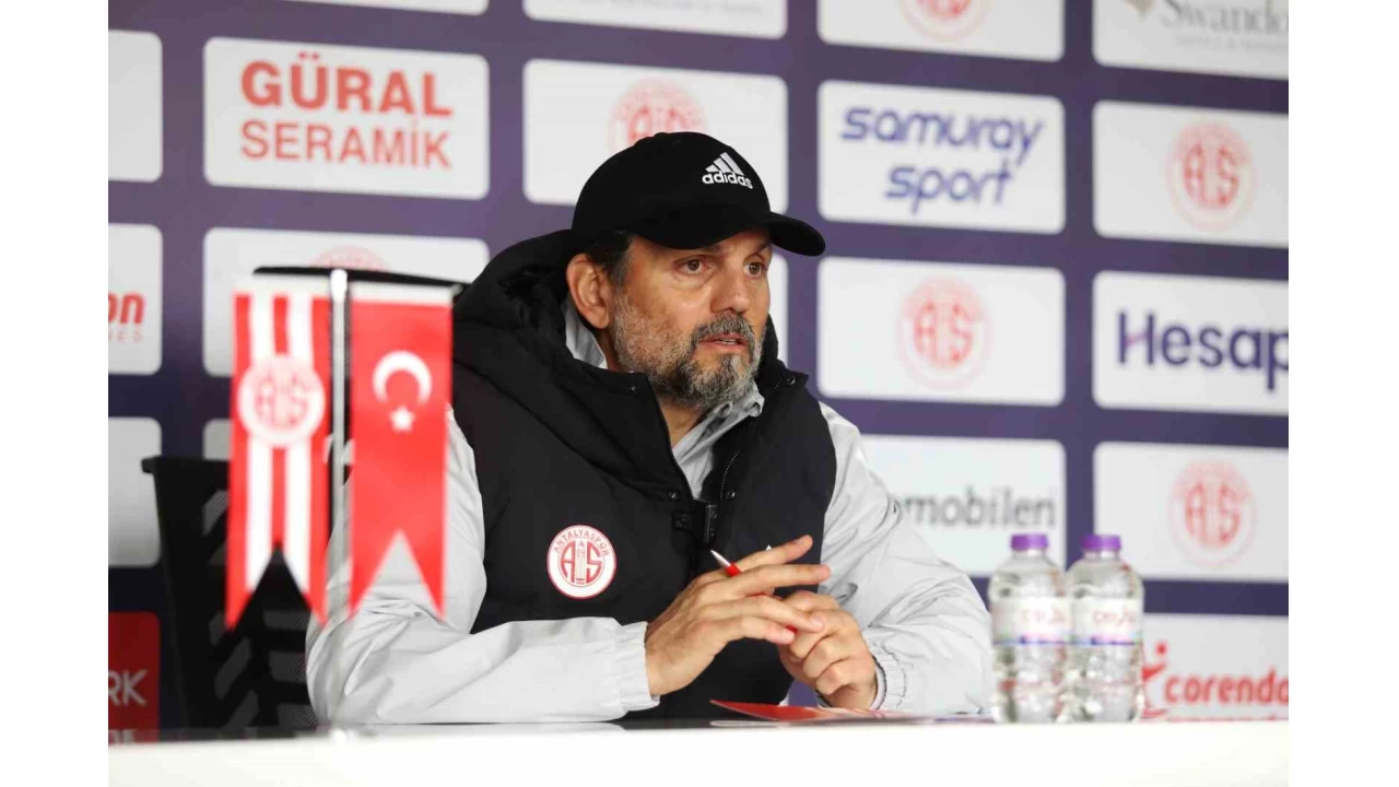 Erol Bulut: "Göztepe maçı bizim için kolay olmayacak"