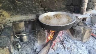 Erzurum Uzundere'de pekmez kazanlar kaynyor