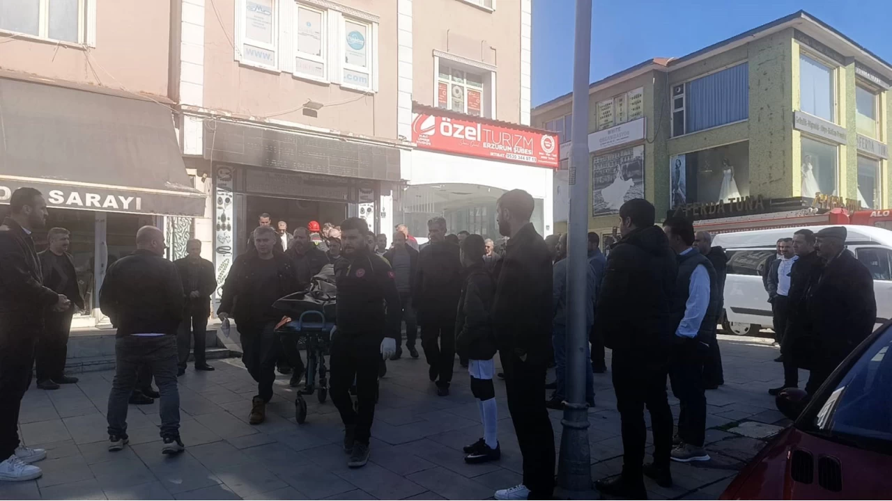 Erzurum'da iş hanında bekçi ölü bulundu