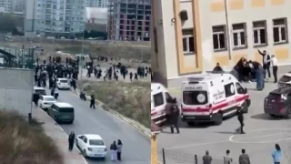 Esenyurt'ta lisede bıçaklı kavga