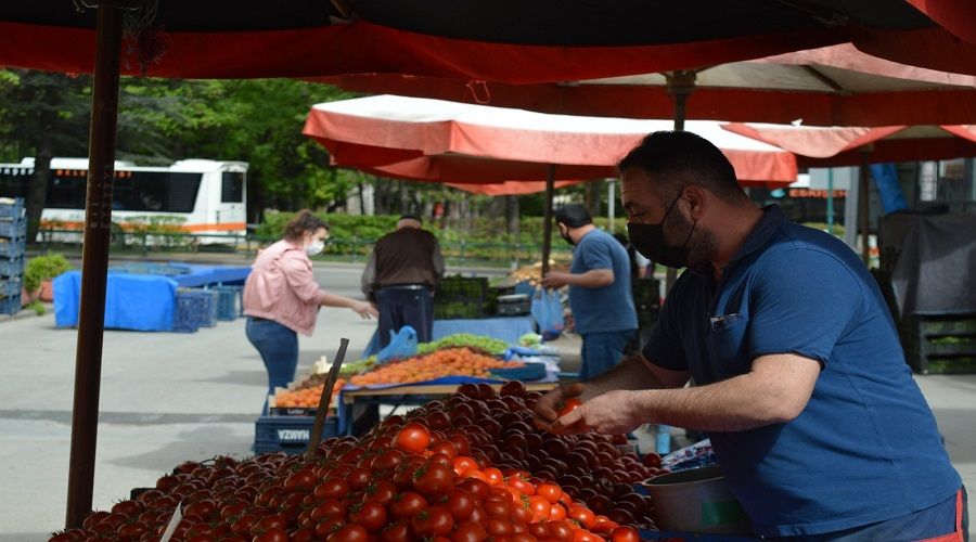 Eskişehir'de pazarcılar mutlu