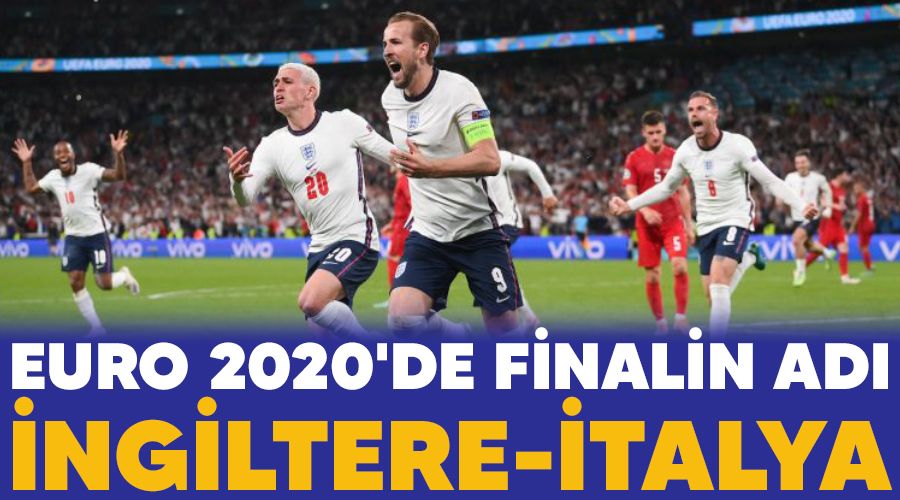 EURO 2020'de finalin ad� �ngiltere-�talya