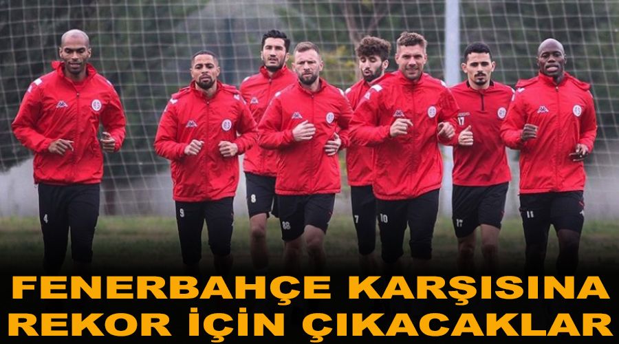 Fenerbah�e kar��s�na rekor i�in ��kacaklar