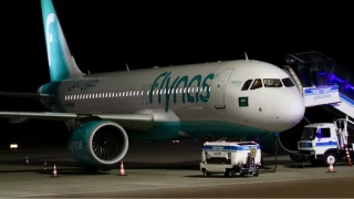Flynas hava yolu irketine ait Trabzon-Cidde ua acil ini yapt