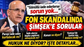 FON SKANDALINDA ŞİMŞEK’E SORULAR