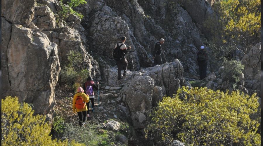 Gabar Dağı doğaseverlerin trekking merkezi oldu