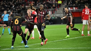 Galatasaray Avrupa'da avantaj yakaladı