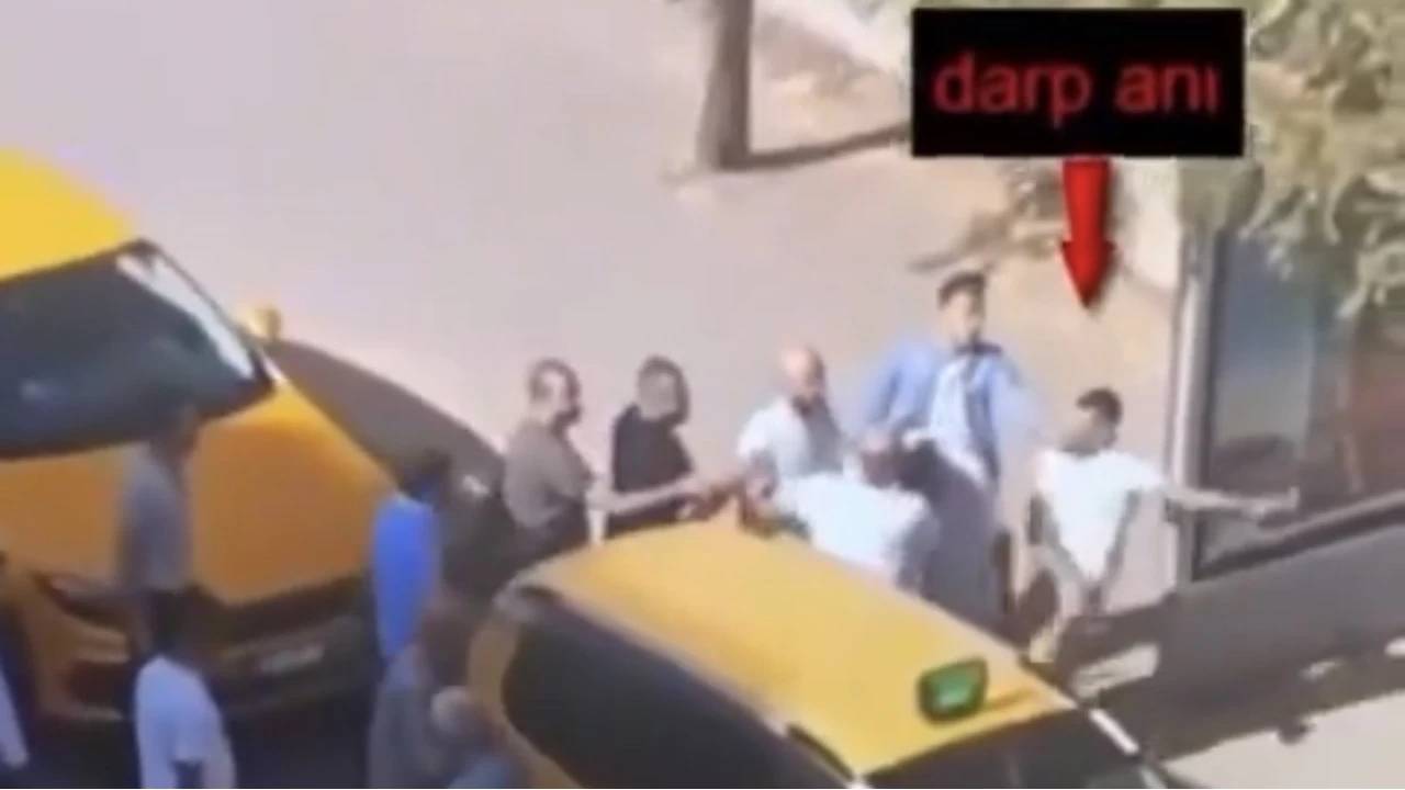 Gaziantep'te taksicilerden meslektaşlarına meydan dayağı