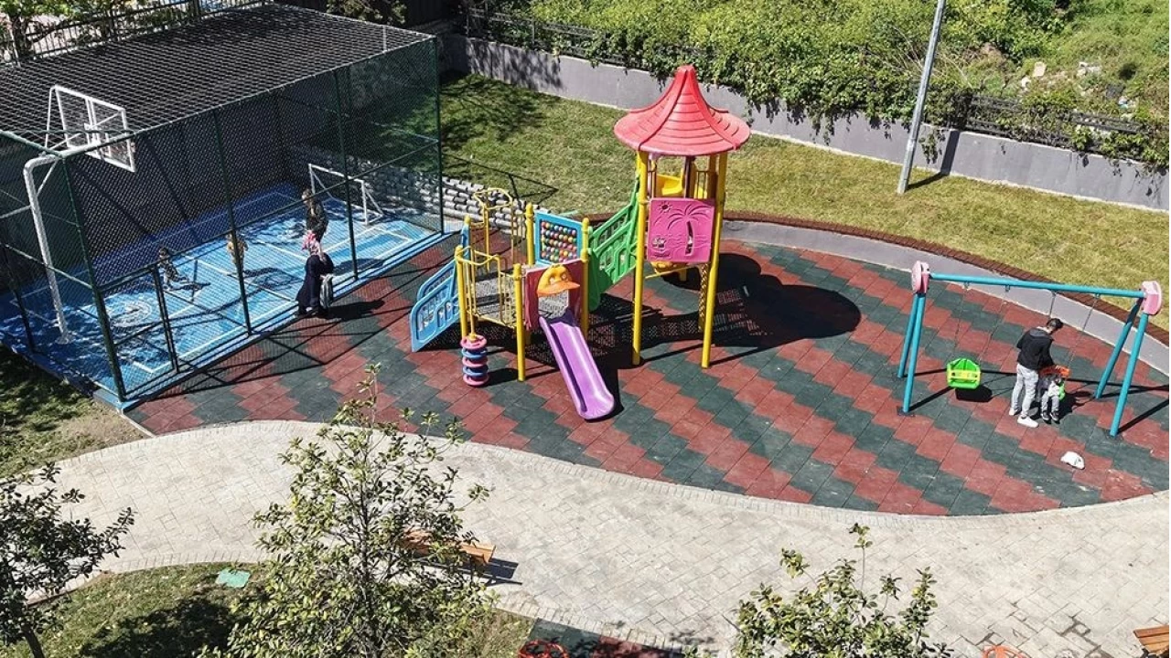 Gaziosmanpaa'da parklar yenileniyor