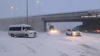 Gerc��'te yo�un kar ge�it vermiyor