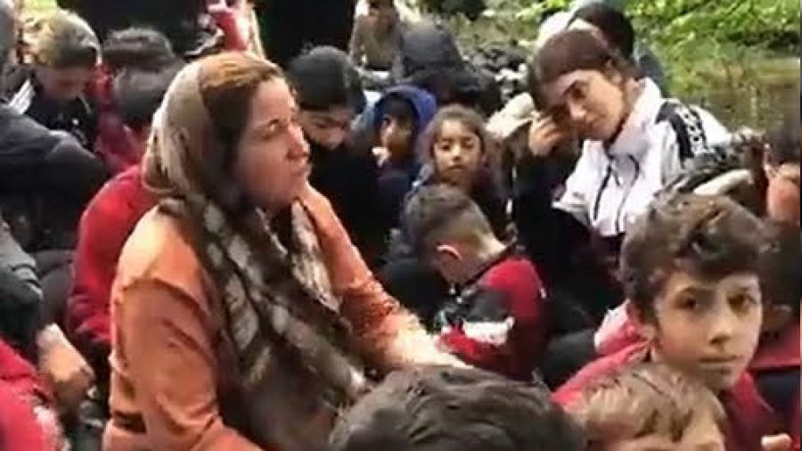 G��menler Yunanistan'da adac�kta mahsur kald�