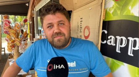 Gözüne kaçan cismi tornacıda çıkardılar