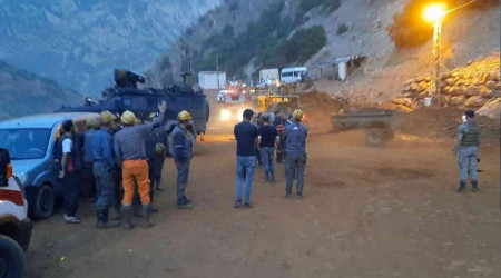 Hakkari'de madende yaşanan göçükten sevindirici haber