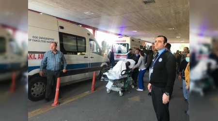 Hastanede korkutan yangın