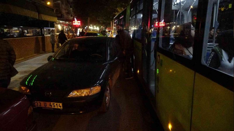 Hatalı parka vatandaş müdahale etti