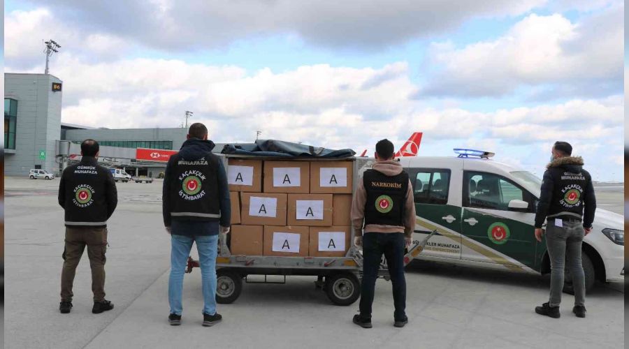 Havalimanında uluslararası uyuşturucu operasyonu