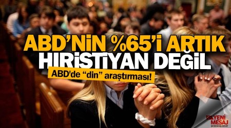 Hıristiyanlık ABD'de eriyor