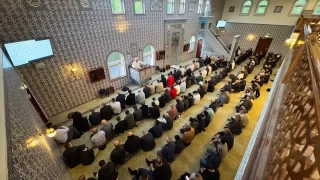 Hollanda'da Kurban Bayram namaz klnd