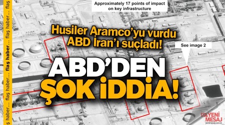 Husiler Aramco'yu vurdu ABD ran' sulad!