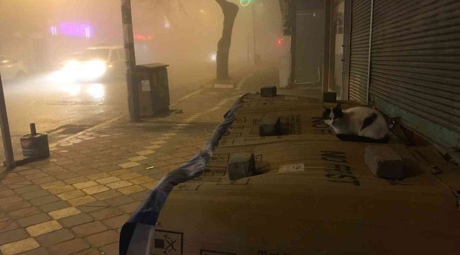 Iğdır'da sis etkili oldu: Görüş mesafesi 5 metreye düştü