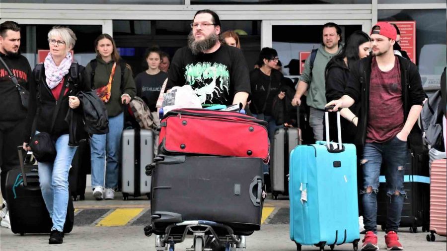 �lk 5 ayda Antalya'ya 3.4 milyon turist geldi