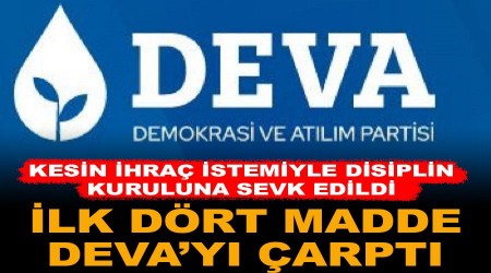 İlk dört madde DEVA'yı çarptı