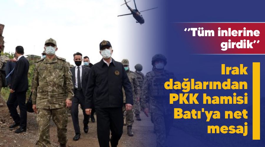 Irak da�lar�ndan PKK hamisi Bat�'ya net mesaj