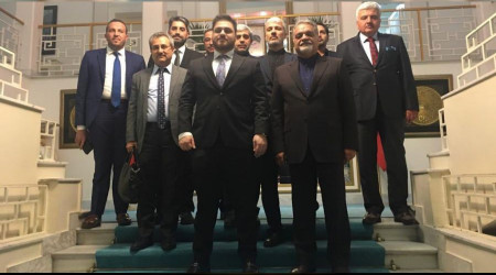 İran Büyükelçisi'nden BTP heyetine iftar
