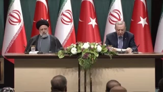 İran Cumhurbaşkanı Reisi Ankara'da Cumhurbaşkanı Erdoğan ile görüştü