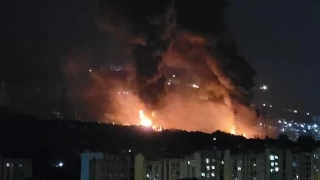 ran'n geceki misillemesinde srail'in Hayfa kentindeki petrol rafinerisinde hasar olutu 