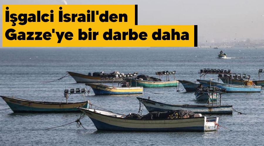 ��galci �srail'den Gazze'ye bir darbe daha
