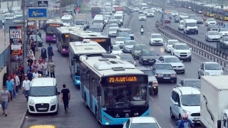 İstanbul'da 3 bin 41 özel halk otobüsü yarın kontak kapatacak