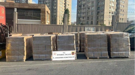 İstanbul'da bir tırda 15 ton etil alkol ele geçirildi