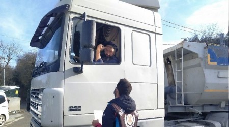 İstanbul'da hafriyat kamyonlarına ceza yağdı