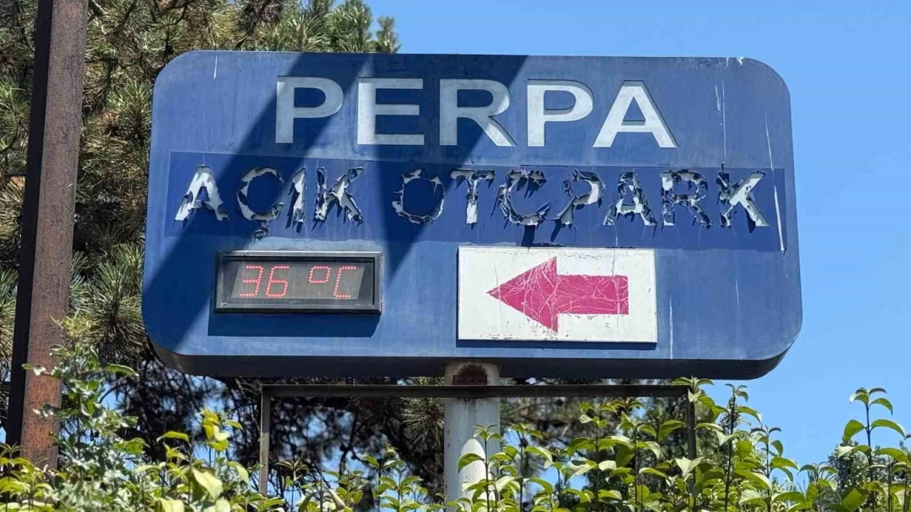 stanbul'da termometreler 36 dereceyi gsterdi