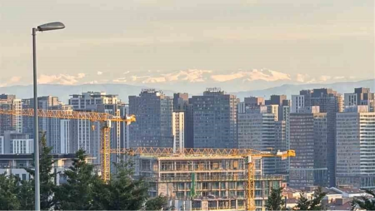 �stanbul'dan Uluda� manzaras� g�r�nd�