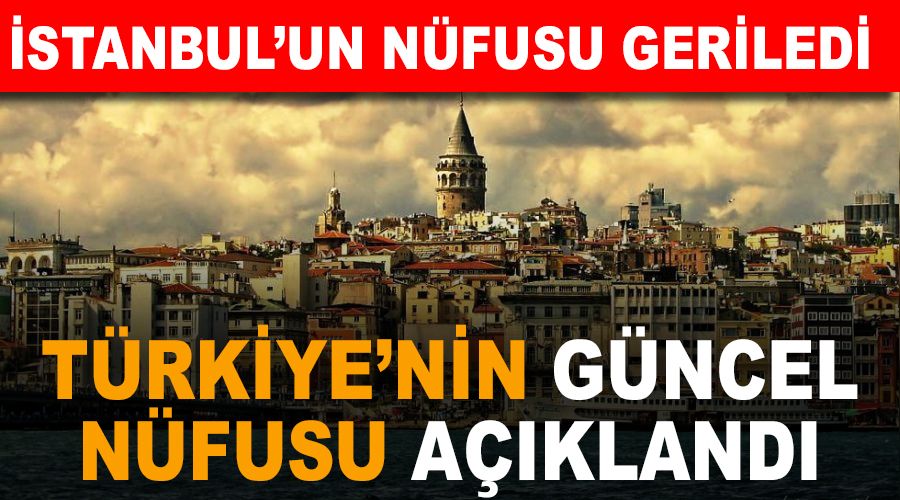 İstanbul'un nüfusu ilk kez geriledi