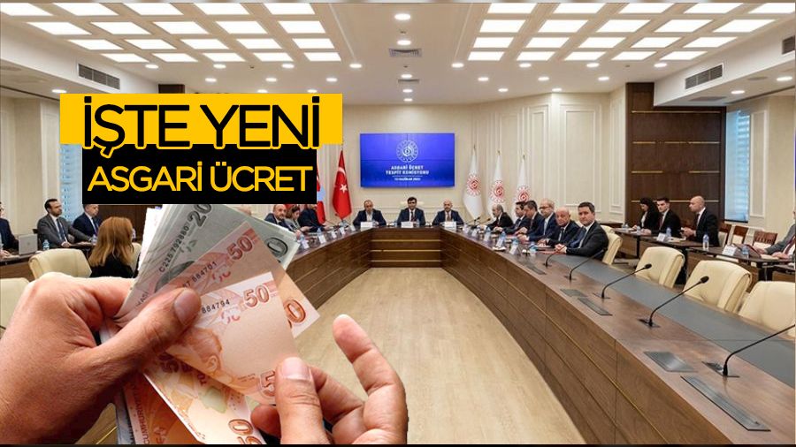 İşte yeni asgari ücret
