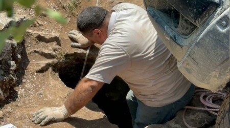 İznik'te mağarada hazine arayan ve mahsur kalanlar için seferberlik